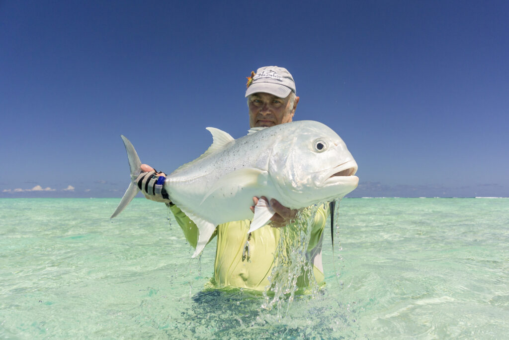 Angler with his catch