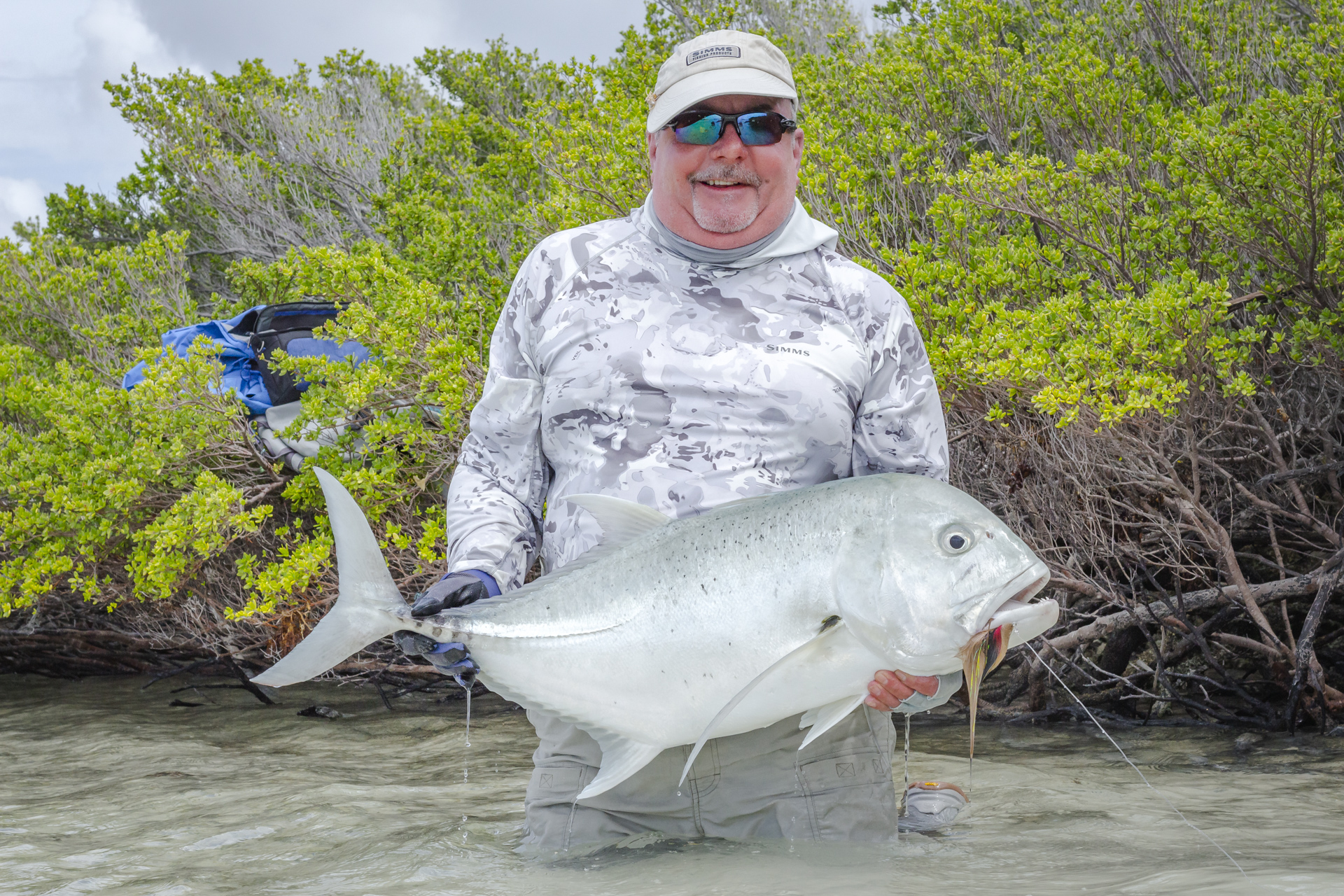GT caught by angler