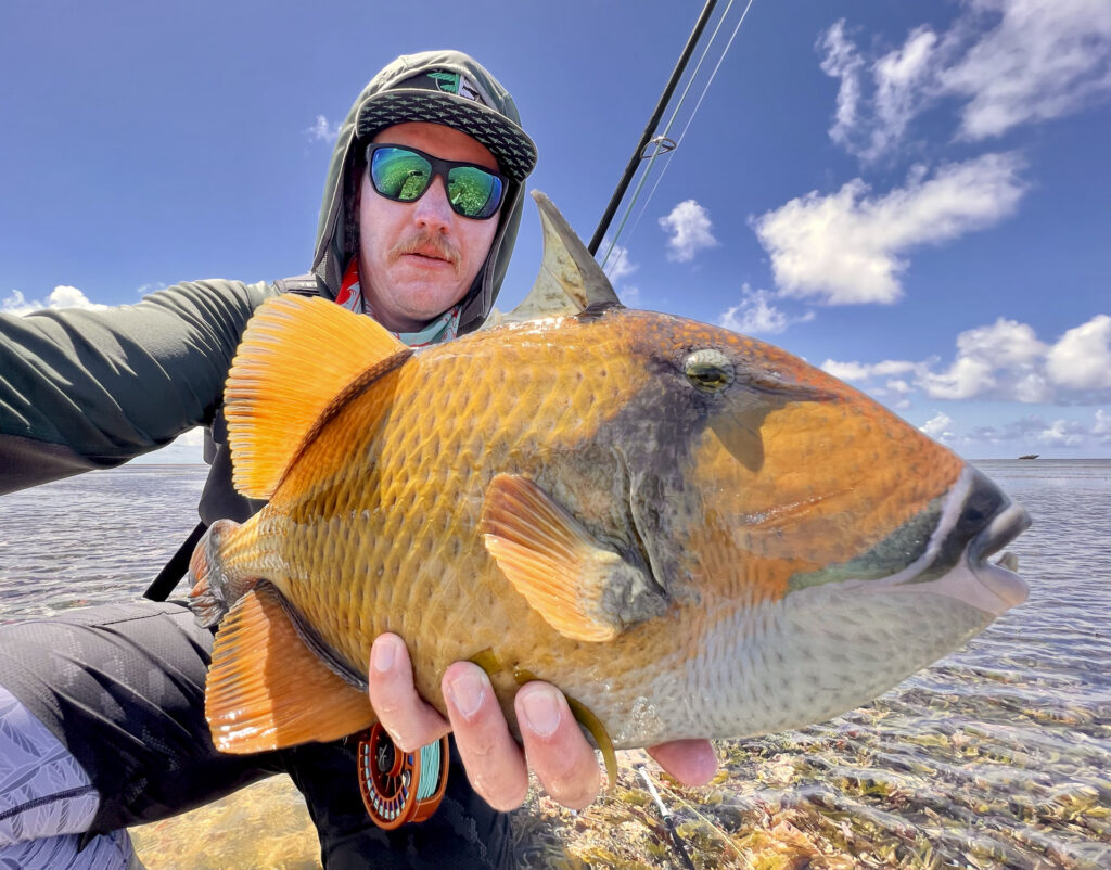 Angler with his catch