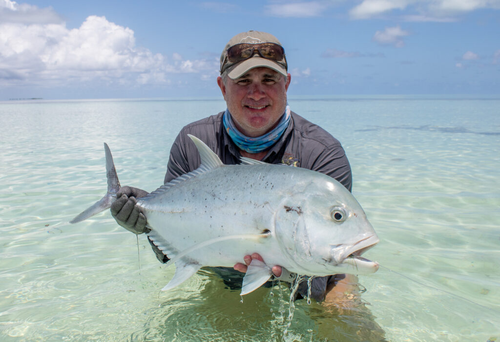 Angler with a GT
