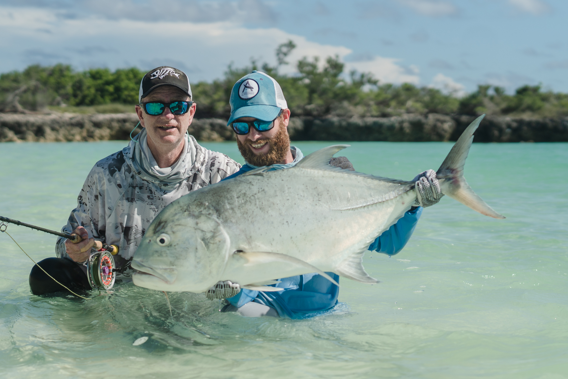 Anglers with a large GT