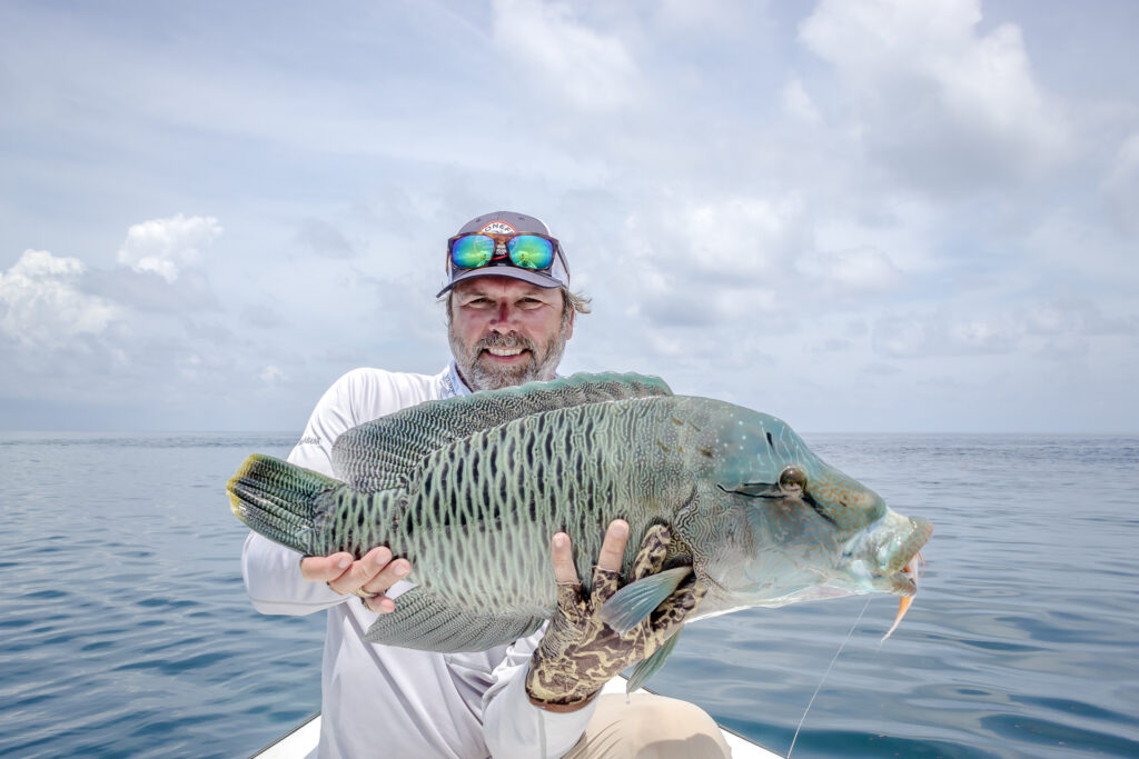 Angler with his catch