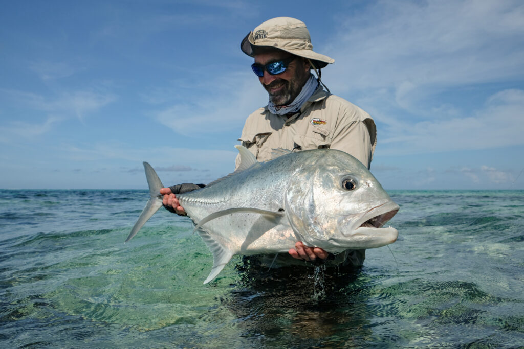 Angler at Farquhar Atoll lands a GT