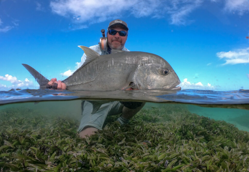 Angler with a GT