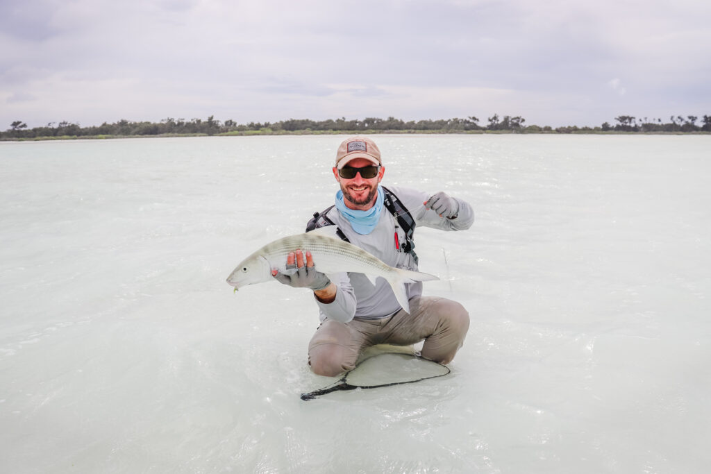 Perseverance led to this bonefish catched on Astove Atoll