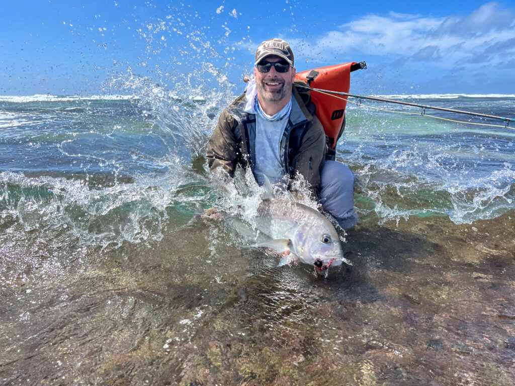 Angler with his catch