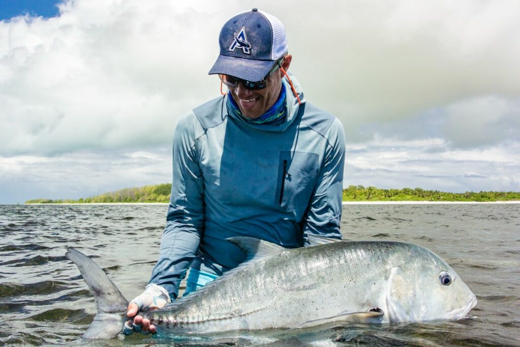 Angler in one week landed this tropical fish
