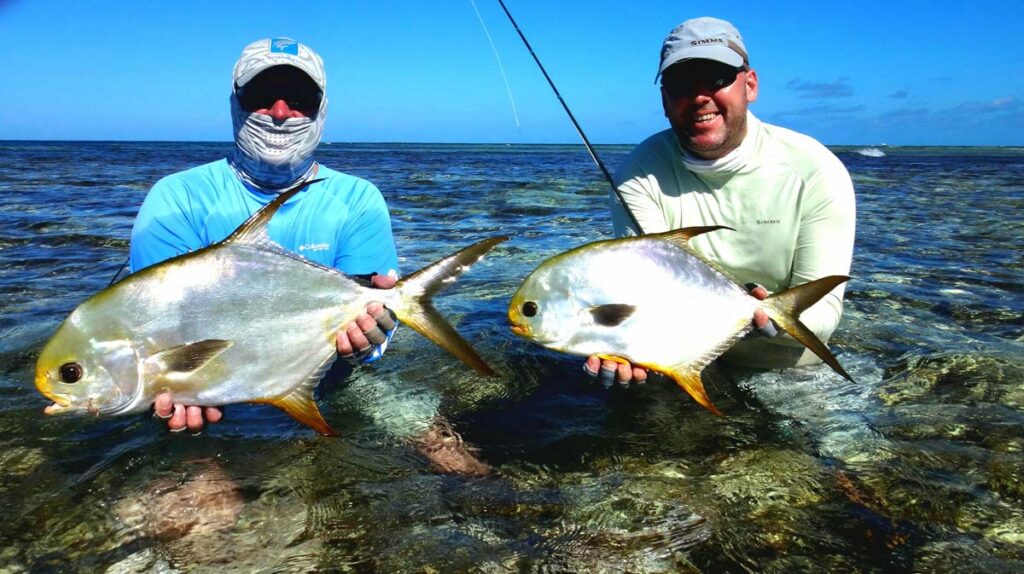 Nautical mile made to land these permit