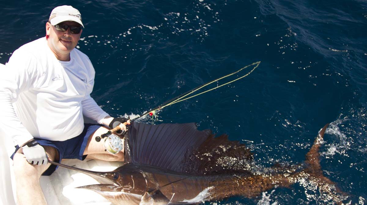Nautical mile done to land this sailfish