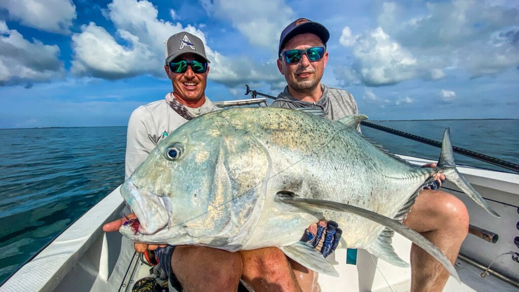 A week of GTs and these anglers landed one