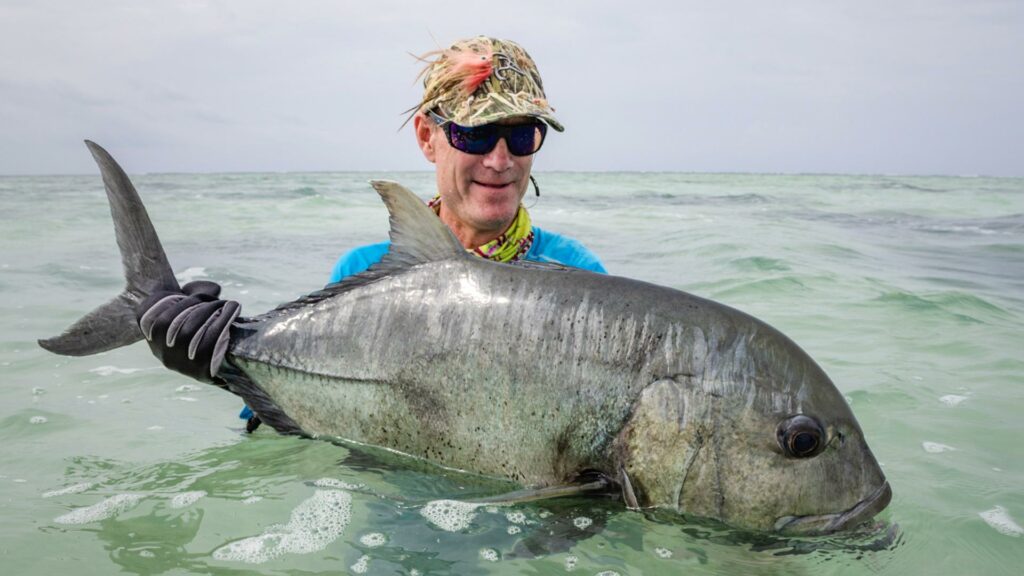 Angler with a GT