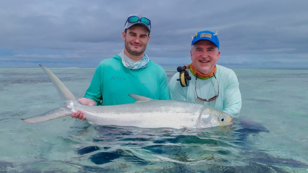 First milkfish of the season at Alphonse