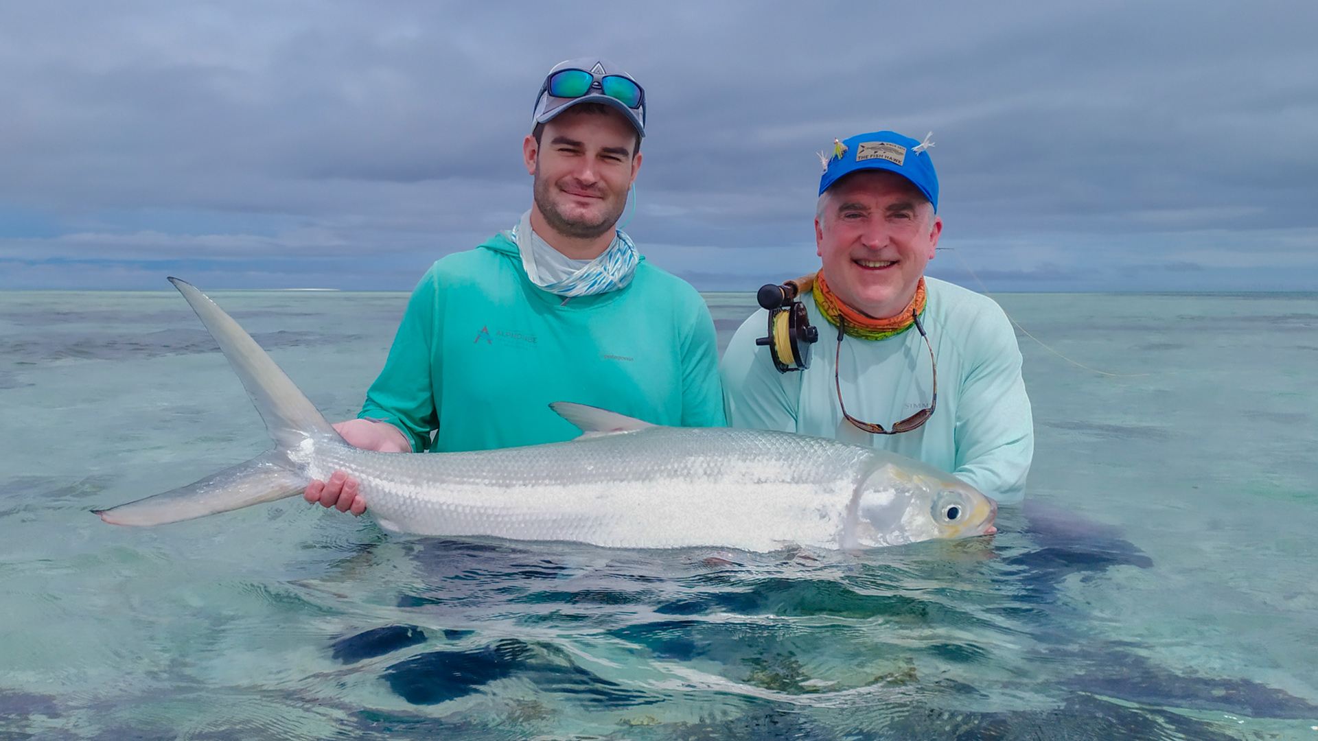 First milkfish of the season at Alphonse