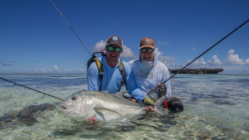 GT landed at Cosmoledo Atoll