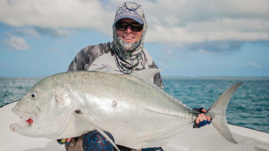 GT record catch at Cosmoledo Atoll