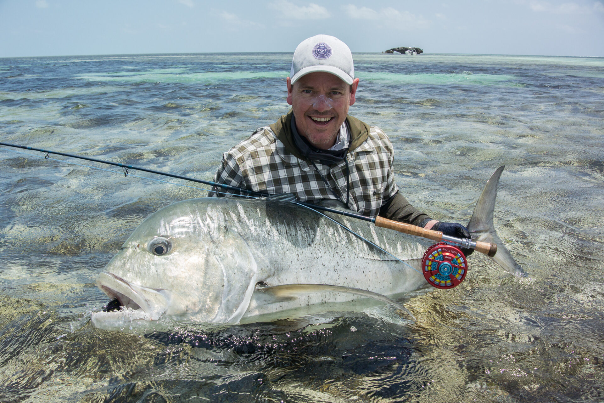 Angler made a stellar fish catch