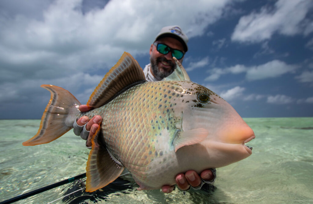 Angler with his stellar fish catch