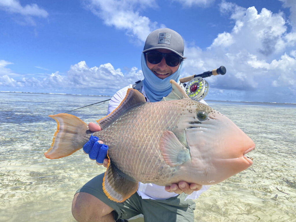 Triggerfish caught on full moon cycle