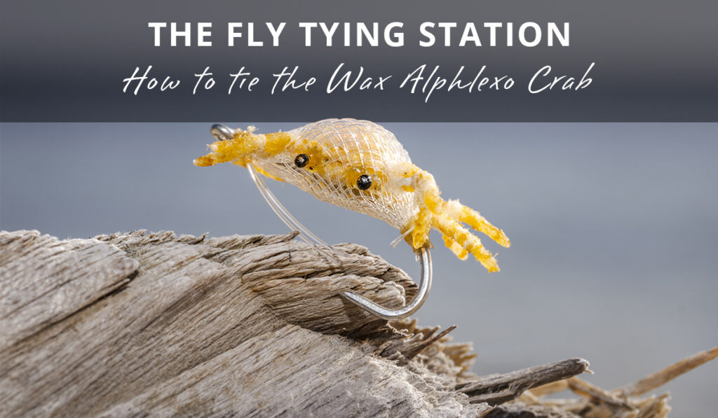 How to tie the Wax Alphlexo Crab