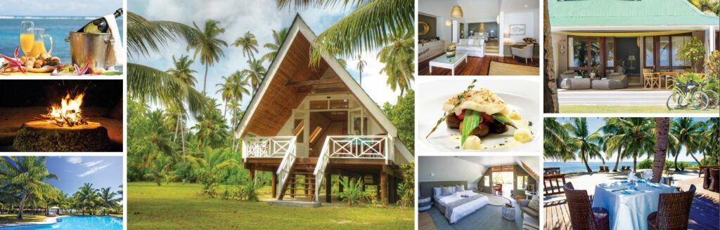 Vacation destination at Alphonse Island