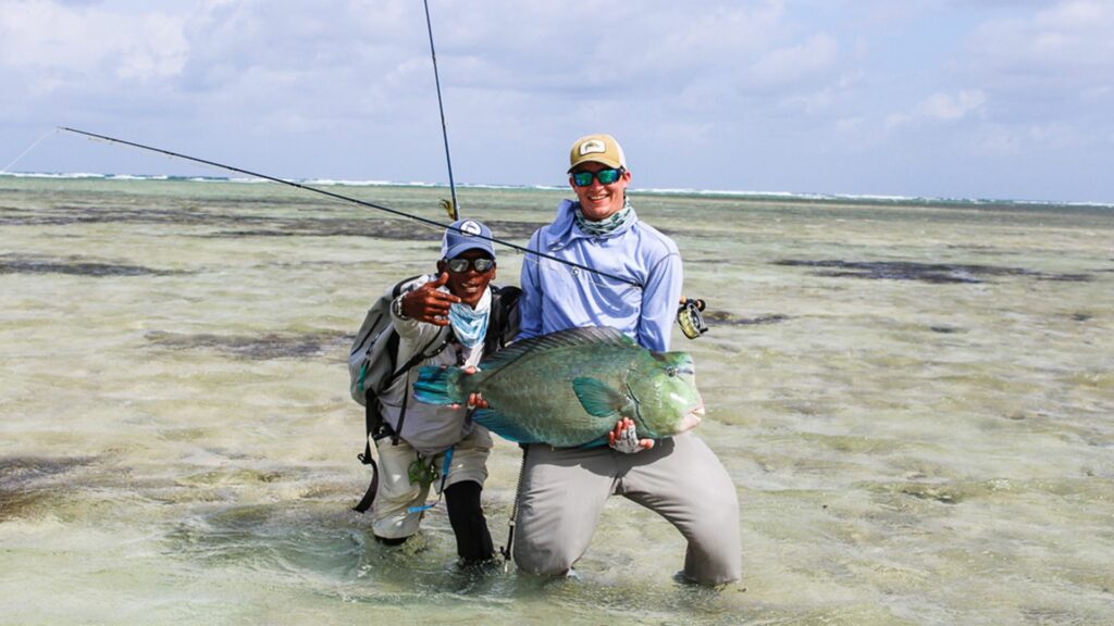 One of the three bumpys landed at Farquhar Atoll