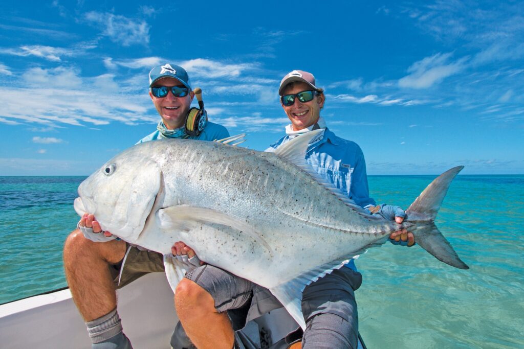 These anglers know which are the best flies to land giant trevally